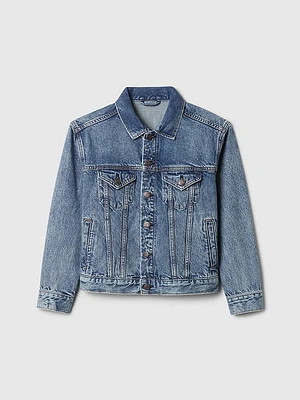 Kids Organic Cotton Icon Denim Jacket