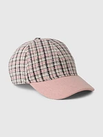 Kids Tweed Baseball Hat