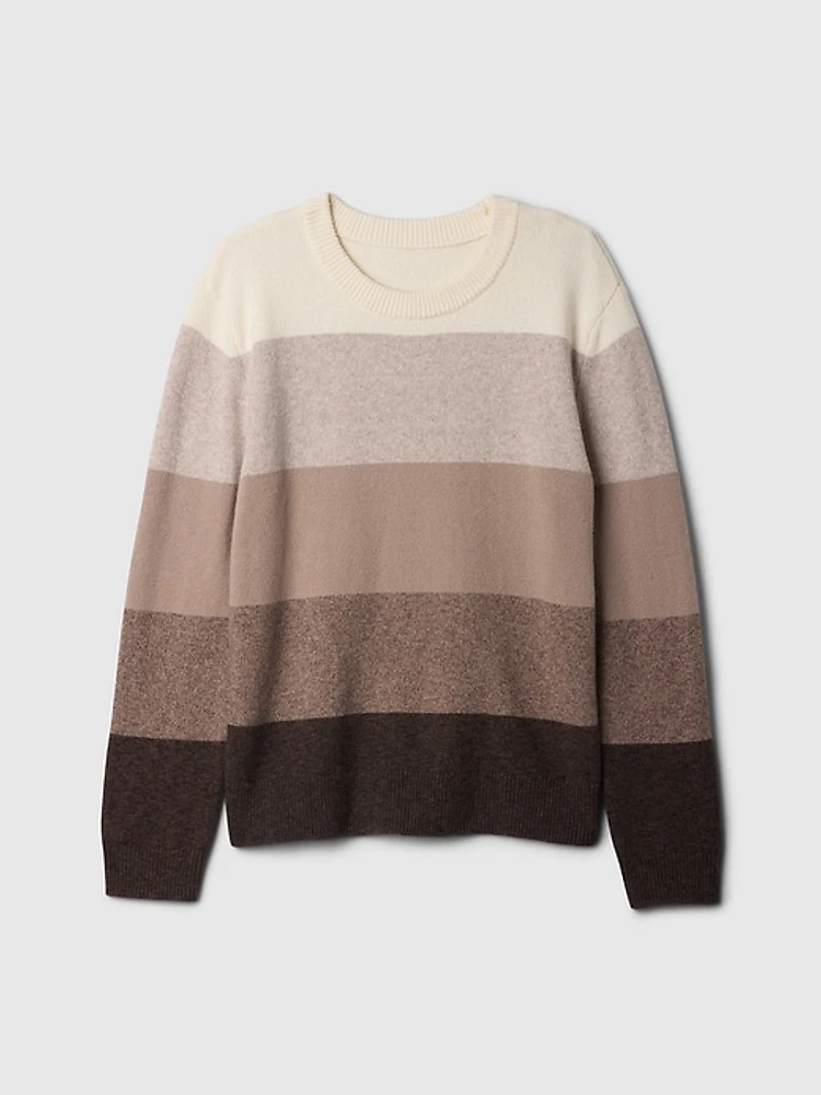CashSoft Rib Crewneck Sweater
