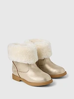 babyGap Cozy Metallic Boots