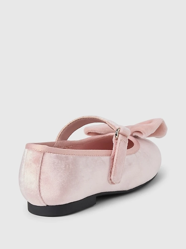 Baby & Toddler Velvet Mary Jane Flats