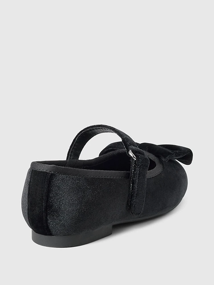 Baby & Toddler Velvet Mary Jane Flats