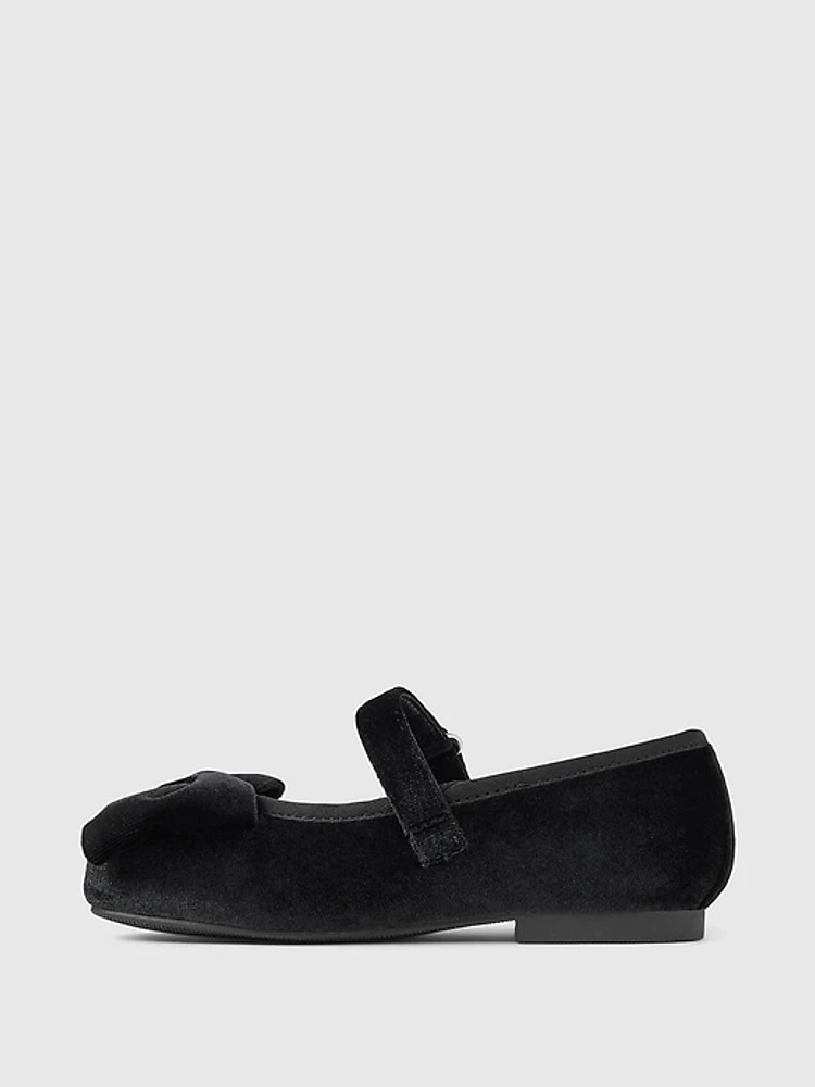 Baby & Toddler Velvet Mary Jane Flats