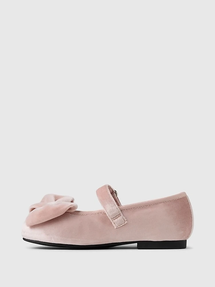 Baby & Toddler Velvet Mary Jane Flats