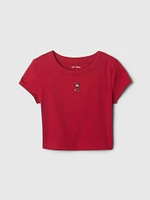 Gap × Disney Kids Embroidered T-Shirt