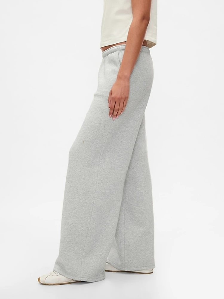 Vintage Soft Baggy Wide-Leg Sweatpants