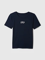 Modern Cropped Logo T-Shirt