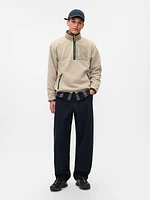 Sherpa Half-Zip Pullover