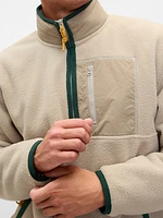 Sherpa Half-Zip Pullover