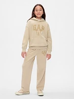 Gap × Disney Kids Vintage Soft Mickey Mouse Logo Sweatpants