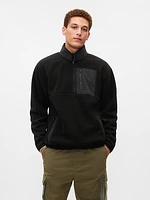 Sherpa Half-Zip Pullover