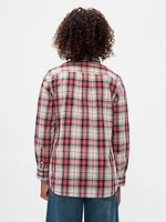 Kids Organic Cotton Poplin Shirt