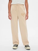 Gap × Disney Kids Vintage Soft Mickey Mouse Logo Sweatpants