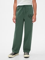 Gap × Disney Kids Vintage Soft Mickey Mouse Logo Sweatpants