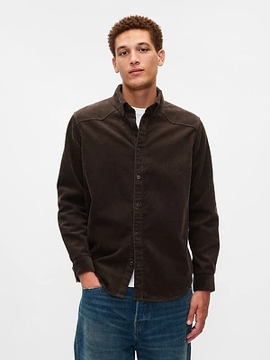 Corduroy Western Shirt