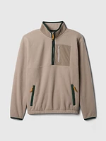 Sherpa Half-Zip Pullover