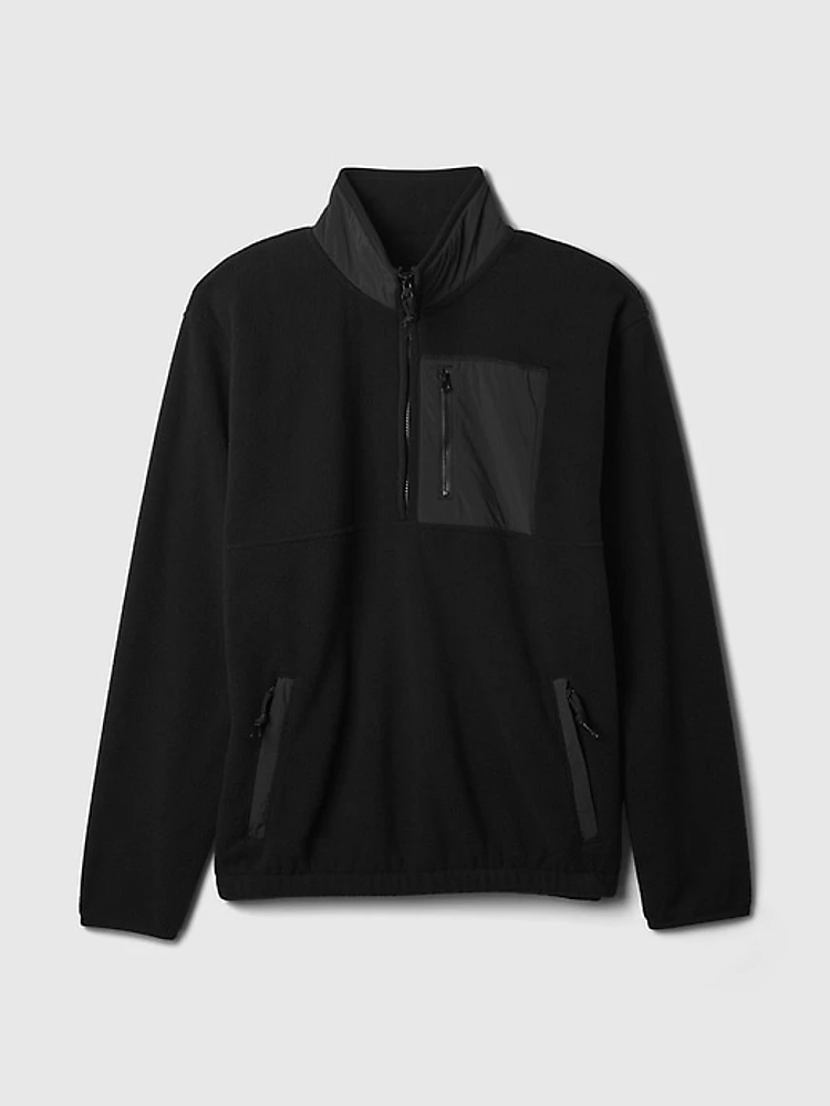 Sherpa Half-Zip Pullover