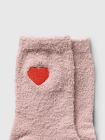 Kids Heart Cozy Socks