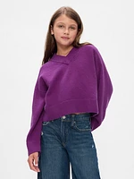 Kids CashSoft Oversized V-Neck Sweater