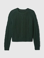 Classic Cable-Knit Sweater