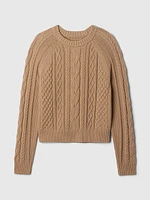 Classic Cable-Knit Sweater