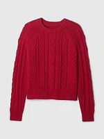 Classic Cable-Knit Sweater