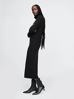 CashSoft Turtleneck Maxi Sweater Dress