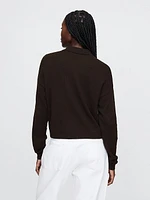 CashSoft Relaxed Polo Sweater