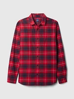 Organic Cotton Flannel Shirt
