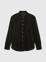 Velvet Relaxed Shirt