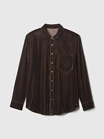 Velvet Relaxed Shirt