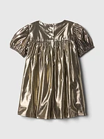 babyGap Metallic Bow Dress