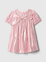 babyGap Metallic Bow Dress