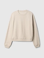 French Terry Wedge-Seam Sweatshirt