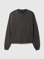 French Terry Wedge-Seam Sweatshirt