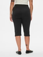 High Rise Ponte Capris