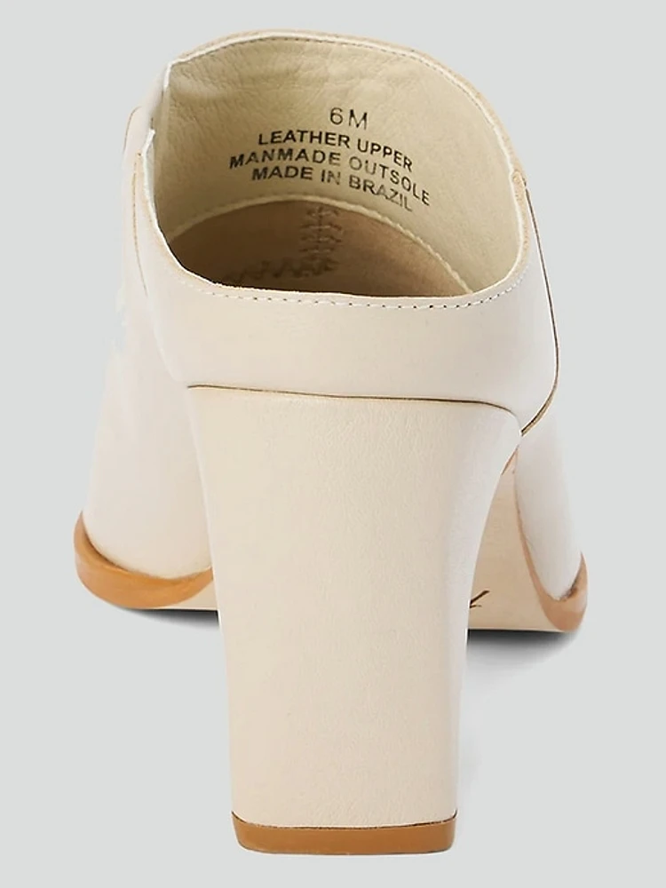 McCarthy Heeled Mule