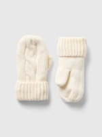 Toddler CashSoft Cable-Knit Mittens