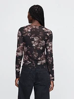 Sheer Mesh Shirt