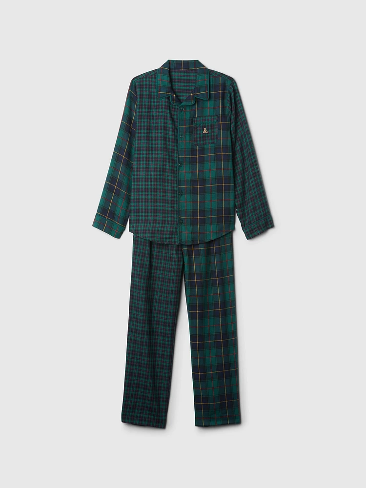 Kids Recycled Flannel PJ set