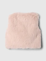 babyGap Recycled Faux Fur Vest