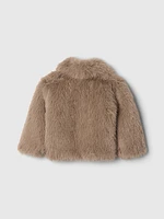 babyGap Recycled Faux Fur Jacket