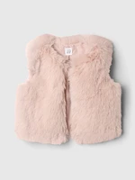 babyGap Recycled Faux Fur Vest