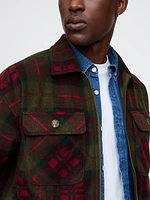 Plaid Shirt Jacket