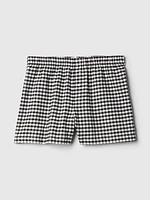 Flannel PJ Boxer Shorts