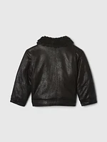 babyGap Cozy Vegan Suede Jacket