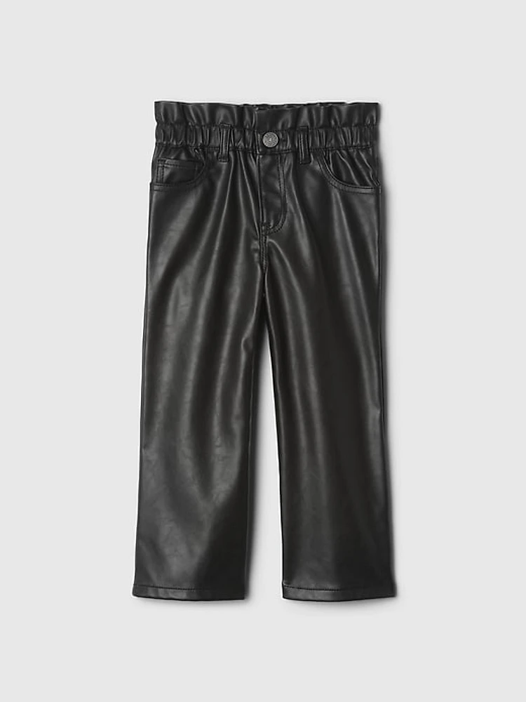 babyGap Vegan Leather Stride Pants