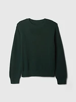 CashSoft Rib Crewneck Sweater