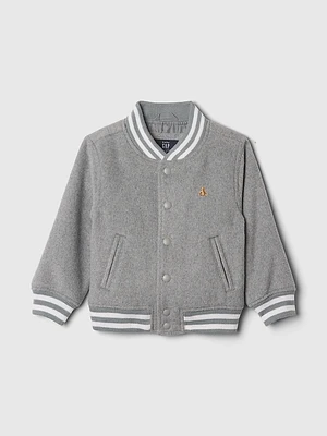 Baby & Toddler Wool Bomber Jacket