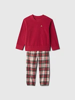 babyGap Recycled Brannan Bear PJ Set